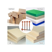 Jokmae Karbür Forstner Matkap Ucu Seti - 5 Boy 16-25mm , Altıgen Sap