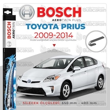 Toyota Uyumlu Prius Muz Silecek Takımı 2009-2014 Bosch Aerotwin