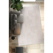 Youdayhomecollection Tigana-vizon - Salon, Oturmaodası Ve Koridor Halısı-robot Süpürgeye Uyumlu-kolay Temizlenebilir - 80x80 Çok Renkli