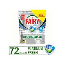 Fairy Platinum Fresh Bulaşık Makinesi Kapsülü 72 Yıkama