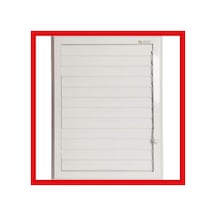 Ecovent Beyaz Alüminyum Menfez, Panjur Banyo Ve Wc Havalandırma (413591714)