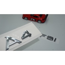 Audi A4 45 TFSi Krom ABS 3M 3D Bagaj Yazı Logo Ürün