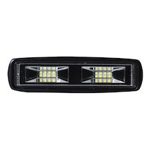 Wolfram Beyaz Led Off Road Sis Panjur Farı Çalışma Lambası 16 Led 10-30v 16w