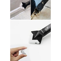 Derz Kazıyıcı Ve Silikon Çekme Aparatı 5 Başlıklı Siyah Tr
