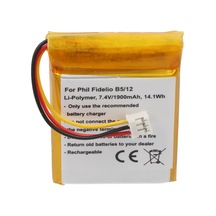 Philips Fidelio B5 / 12 Pil Li-polimer 7.4volt 1900mah, 14.1wh İçin Uygun Pil