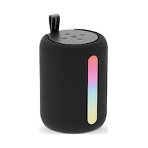 Polosmart Fs110 Işıklı Taşınabilir Kablosuz Bluetooth Speaker Hoparlör 1200 Mah Siyah