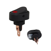 Ic-132a-2 Işıklı 12 Volt Dc 20 Amper On-off Anahtar Asw-20d-2