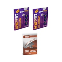 Muba 5. Sınıf Matematik+fen Bilimleri Deneport Maarif Modeli 30 Deneme