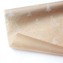 Bimotif Çam Desenli Paket Kağıdı, 70x100 Cm 100 Adet