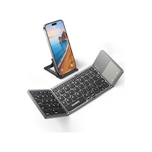 Samsers Touchpadli Katlanabilir Bluetooth Klavye Bt X 1
