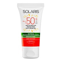 Solaris SPF 50+ Mattifiying Sun Protection Face Cream Gel 50 ML