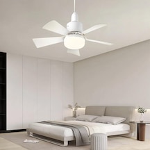 62 Watt 3 Renk Yanma Modlu Dimlenebilir Cata Lodos Kumandalı Fan Led Ampul