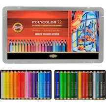 Koh-I-Noor Polycolor Kuru Boya Kalemi 72Li Set  3827