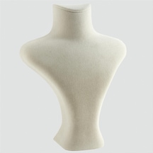 Zenviac456 23 Cm Manken Anfora Kumaş Zenviac45678 Krem