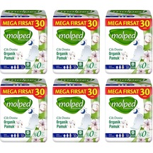 Molpe Gece Pure&soft Mega Pk 30lu X6pk 180 Adet