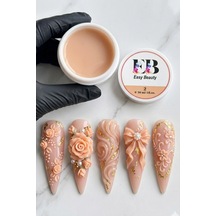 30ml Hamur Jel Light Nude 3d Nail Art Protez Tırnak Hamur Jel Non-stıck 2 Light Nude