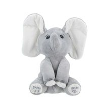 Babycim Cee Ee Oyuncu Fil Jumbo Eğitici Peluş Fil Sesli Hareketli