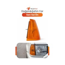 Doğan Şahin Ön Sinyal Lambası Sol Sarı Cam Led Uyumlu Köşe Sinyal Farı