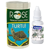 Rose Kaplumbağa Yemi 100ml Turtle Sticks, Vitamin Set
