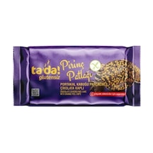 Glutensiz Çikolata Kaplı Portakal Kabuğu Parçacıklı Pirinç Patlağı 80 G