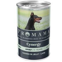 Promama Cynergy Kuzu Etli Yaş Konserve Yetişkin Köpek Maması 400 Gr 36'lı Koli