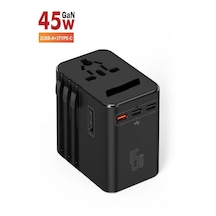 Fc-22 45w Global Seyahat Şarj Aleti - 2 Usb-a, 3 Type-c, 1 Ac Pri