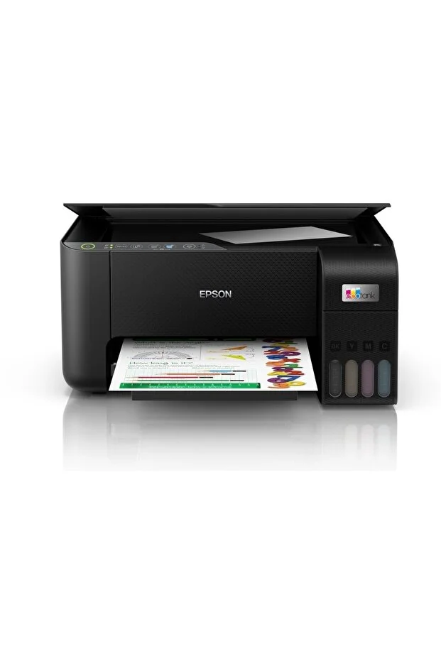 Epson L3250 Wifi Tanklı Renkli Yazıcı Tarayıcı Fotokopi Ecotank Çok Fonksiyonlu A4 Ev Ofis Öğrenci Yazıcısı