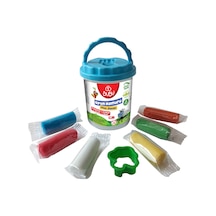 Bu-bu Kovalı Oyun Hamuru Seti 6x15gr. Bubu-oh0001 Çok Renkli