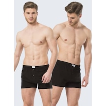 Türen Erkek Düğmeli Boxer 2Li Paket 001