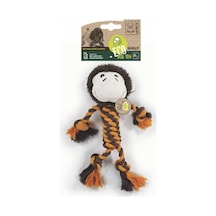 M-pets Shelly Maymun Şeklinde Peluş Kedi Ve Köpek Oyuncağı 33x26x10 Cm