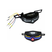 Motosiklet Stop Led Fren Lambası Su Geçirmez Arka Işık Flaşör