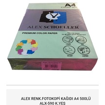 Renkli Fotokopi Kağıdı Koyu Yeşil 80 Gr.500 Adet Alex