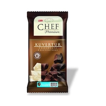 Chef Premium Yüzde 59 Bitter Mini Kuvertür 200 Gr. (1Adet)