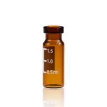 Borox Cam Vial 2 Ml - Amber - Crimp Nd11 - Hacim Ölçekli 100adet