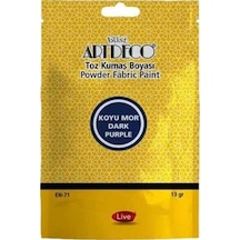 Artdeco Toz Kumaş Boyası 13gr Koyu Mor - 2 Adet
