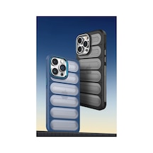 iPhone Uyumlu 15 Pro Kılıf Airmax Silikon Kapak - Lacivert Renk