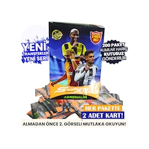 2025 Yepyeni Süper Final Serisi Oyuncu Kartları Süper Final Futbolcu Kartı 75 Paket 150 Adet Kart