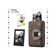 Instax Mini Liplay Hybrid  Fotoğraf Makinesi + 20 'li Film + Çerçeve Set