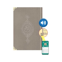 Hafız Boy Kadife Kur'An-I Kerim (Vizon. Yaldızlı. Mühürlü) N11.2535
