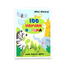 Okul Öncesi 100 Hayvan Boyama Kitabı