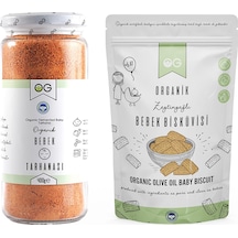 OG natural Organik Bebek Tarhanası ve Organik Bebek Bisküvi Seti +