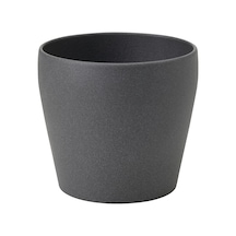 Persillade Toprak Saksı, Koyu Gri 37854807