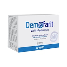 Demofarit Eyelid Eyelash Care Göz Çevresi Temizleme Mendili 24lü