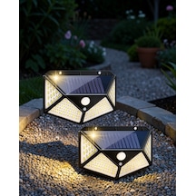 Solar Işıklandırma Sensörlü Bahçe Lambası Uczyx100lamba3