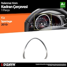 S-Dizayn Kia Sportage Krom Kadran Çerçevesi 2010-2014