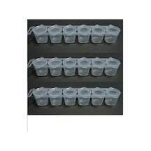 2 Adet Boş Boya Kutusu 6ad 10ml