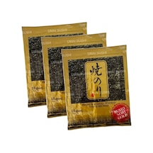 Seafood Sushi Yosunu Yaki Sushi Nori Gold Premium 10 Yaprak X 3 Paket