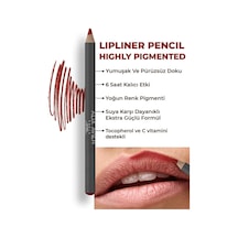 Uzun Süre Kalıcı Dağılma Yapmayan Nemlendirici Dudak Kalemi - Lipliner Pencil 16 Red Carpet Çok Renkli
