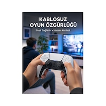 Ps5 Uyumlu Kablosuz Oyun Kolu Sessiz Tuşlar Ve Güçlü Yeni Nesil Çok Renkli