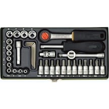 Proxxon 1/4'' 36 Parçalı Lokma Ve Bits Takımı